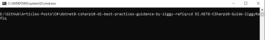 Command Line CLI Step 2
